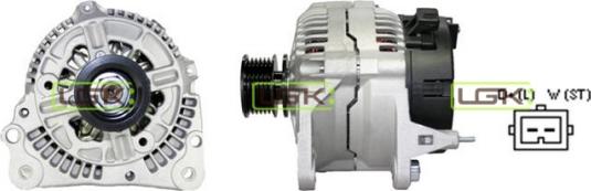 LGK 440883 - Alternator autospares.lv