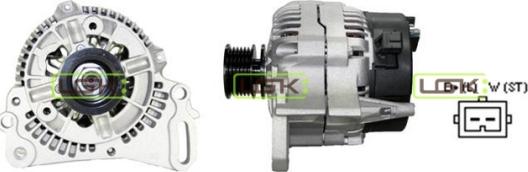 LGK 440887 - Alternator autospares.lv