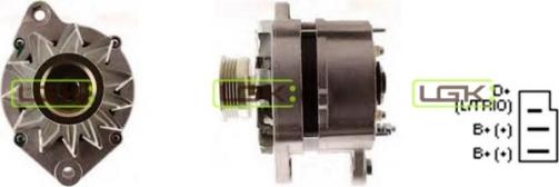 LGK 440874 - Alternator autospares.lv