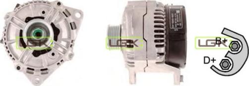 LGK 440878 - Alternator autospares.lv