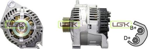 LGK 440877 - Alternator autospares.lv