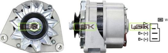 LGK 440234 - Alternator autospares.lv