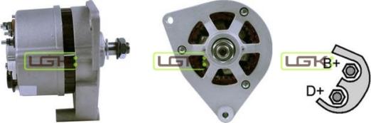 LGK 440223 - Alternator autospares.lv