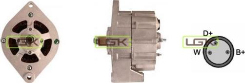 LGK 440277 - Alternator autospares.lv