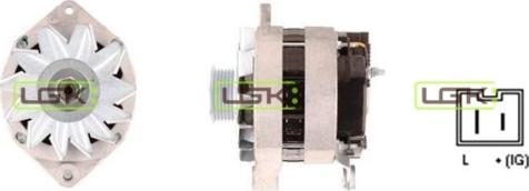 LGK 440752 - Alternator autospares.lv