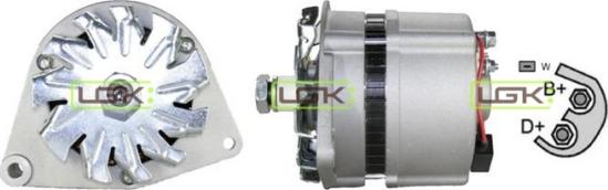 LGK 440763 - Alternator autospares.lv