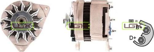 LGK 440707 - Alternator autospares.lv