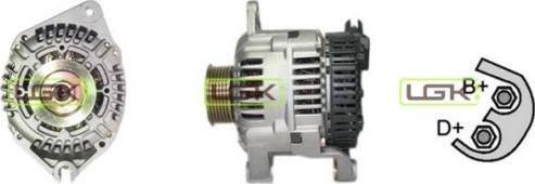 LGK 440786 - Alternator autospares.lv