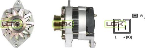 LGK 440782 - Alternator autospares.lv