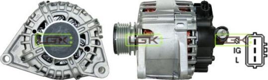 LGK 441986 - Alternator autospares.lv