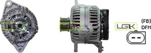 LGK 441988 - Alternator autospares.lv