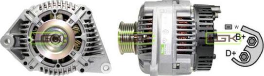 LGK 441455 - Alternator autospares.lv