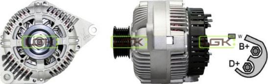 LGK 441456 - Alternator autospares.lv