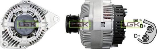 LGK 441450 - Alternator autospares.lv