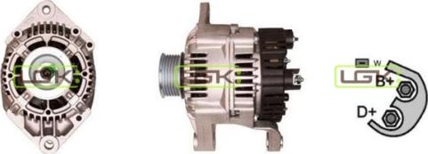 LGK 441453 - Alternator autospares.lv