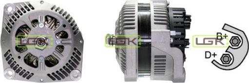 LGK 441457 - Alternator autospares.lv