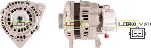 LGK 441464 - Alternator autospares.lv