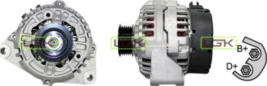 LGK 441417 - Alternator autospares.lv