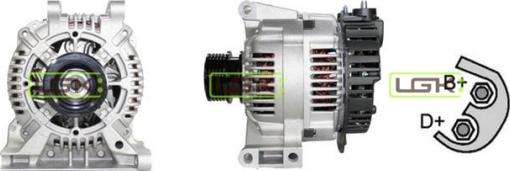 LGK 441489 - Alternator autospares.lv