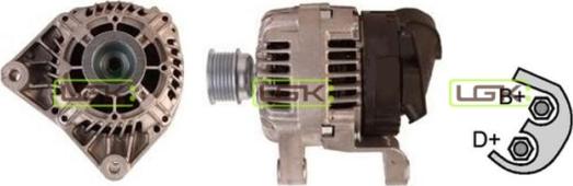 LGK 441470 - Alternator autospares.lv