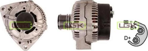 LGK 441593 - Alternator autospares.lv