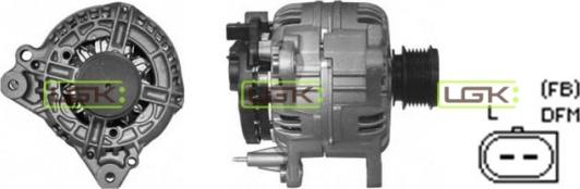 LGK 441549 - Alternator autospares.lv