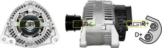 LGK 441545 - Alternator autospares.lv