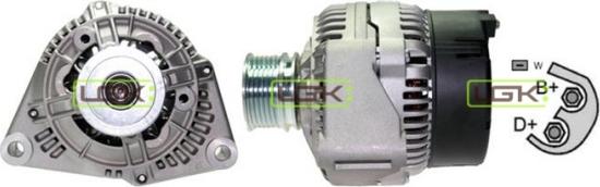 LGK 441542 - Alternator autospares.lv