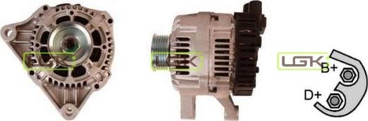 LGK 441589 - Alternator autospares.lv