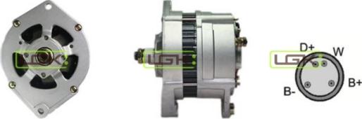 LGK 441585 - Alternator autospares.lv