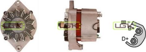 LGK 441582 - Alternator autospares.lv