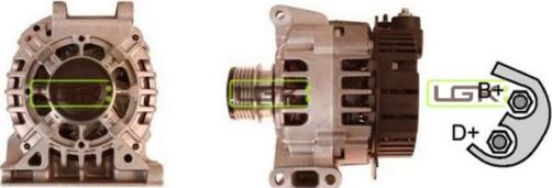 LGK 441537 - Alternator autospares.lv