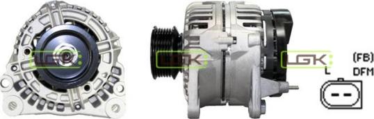 LGK 441523 - Alternator autospares.lv