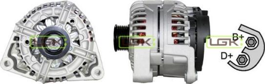 LGK 441648 - Alternator autospares.lv