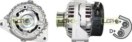 LGK 441647 - Alternator autospares.lv