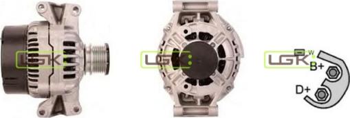 LGK 441636 - Alternator autospares.lv