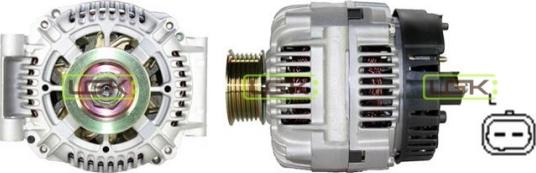 LGK 441631 - Alternator autospares.lv