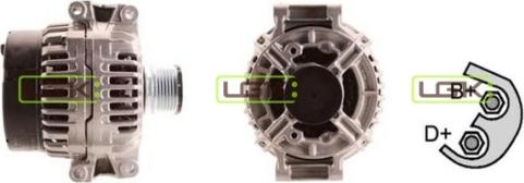 LGK 441628 - Alternator autospares.lv