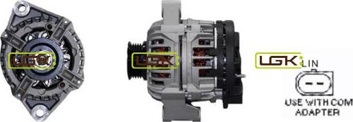 LGK 441674 - Alternator autospares.lv