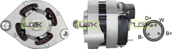 LGK 441005 - Alternator autospares.lv
