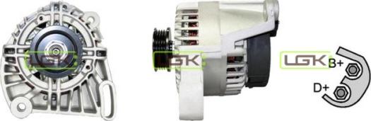 LGK 441037 - Alternator autospares.lv