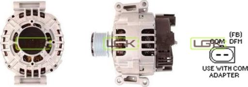 LGK 441899 - Alternator autospares.lv