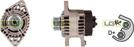 LGK 441890 - Alternator autospares.lv