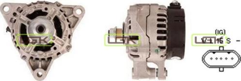 LGK 441842 - Alternator autospares.lv