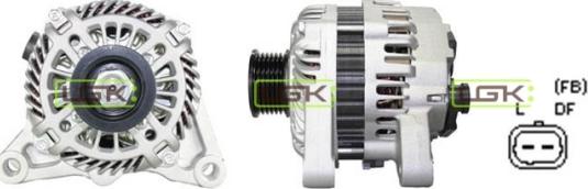 LGK 441866 - Alternator autospares.lv