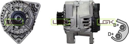 LGK 441805 - Alternator autospares.lv