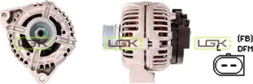 LGK 441836 - Alternator autospares.lv