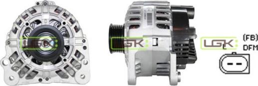 LGK 441822 - Alternator autospares.lv