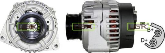 LGK 441879 - Alternator autospares.lv