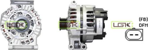 LGK 441874 - Alternator autospares.lv